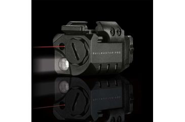 Image of REFURB Crimson Trace Rail Master Pro - Universal Rail Mount Laser-LED, Black, Red Laser