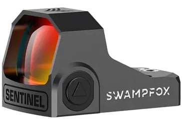 Image of Refurbished, OpticsPlanet Exclusive Swampfox Sentinel Ultra Compact Micro Red Dot Sight 1x16mm, 3 MOA Red Dot Reticle, Manual Brightness, Black, SNL00116-RDM