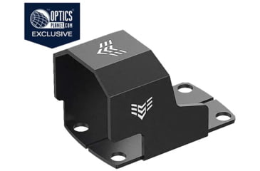 Image of OpticsPlanet Exclusive Swampfox Ironsides Shield Red Dot Sight Cover - Sentinel Auto, Black, SA-ISSA-304B