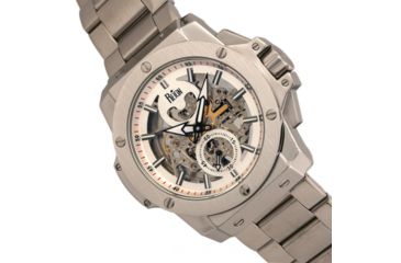 Image of Reign Commodus Automatic Skeleton Bracelet Watch, Silver, One Size, REIRN4006