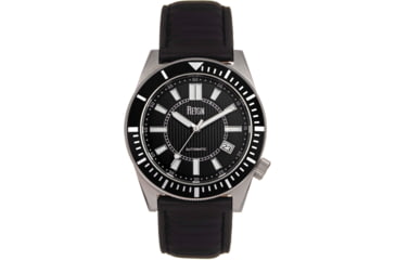 Image of Reign Francis Leather-Band Watch w/Date, Black, One Size, REIRN6302