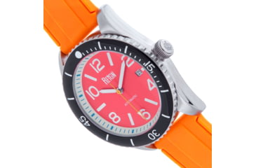 Image of Reign Gage Automatic Watch w/Date - Mens, Red/Orange, One Size, REIRN6602