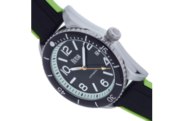 Image of Reign Gage Automatic Watch w/Date - Mens, Silver/Black, One Size, REIRN6601