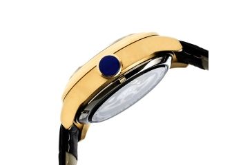 Image of Reign RN2005 Kennedy Mens Watch, Black Band, Black Face, Yellow Case REIRN2005