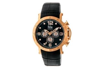 Image of Reign Toretto Men's Watches, Rose Gold Case, Black Dial REIRN3507