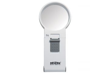 Image of USED Reizen Maxi-Brite LED Handheld Magnifier Loupe - 5X, White, 6971, EDEMO1