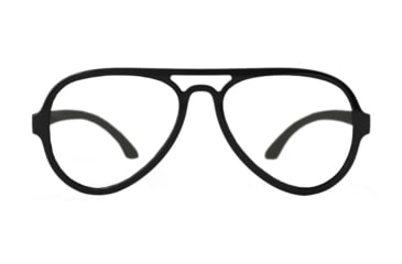 Image of Reks Aviator Eyeglasses, Trivexa Signature, Brown, Single Vision, av-t-triv-sig