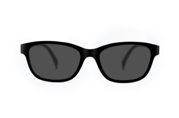 Image of Reks Oval Eyeglasses, HD Polycarbonate Polarized, Smoke, Single Vision, oval-sg-hd-poly-pol