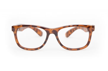 Image of Reks Tortoise Seafarer Eyeglasses, HD Trivexa, Clear, Single Vision, tor-sea-eg-hd-trivex