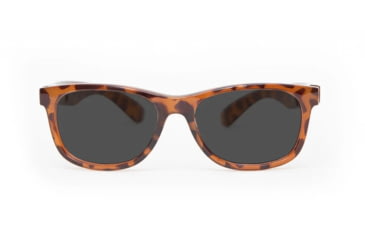 Image of Reks Tortoise Seafarer Eyeglasses, HD Trivexa, Smoke, Single Vision, tor-sea-sg-hd-trivex