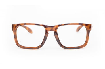 Image of Reks Tortoise Sport Eyeglasses, Trivexa Signature, Brown, Single Vision, tor-spt-t-triv-sig