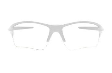 Image of Reks White Sling XM Eyeglasses, Trivexa Signature, Brown, Single Vision, w-sli-xm-trans-trivex-sig