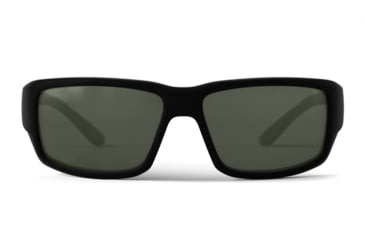 Image of Reks Wrap Around Eyeglasses, HD Trivexa Polarized, Smoke, Single Vision, wrap-ard-sg-hd-trivex-pol