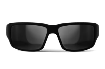 Image of Reks Wrap Around Sunglasses, Trivex Polarized Color Boostinga, Smoke, Single Vision, wrap-ard-trivex-pol