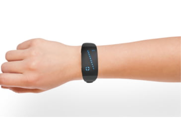 Image of Reliefband Technologies Anti-Nausea and Vomiting Premier Band, Charcoal, RBCHARCOAL