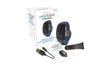 Image of Reliefband Technologies Anti-Nausea and Vomiting Premier Band, Slate Blue, RBBLUE