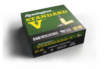 Image of Remington 22 Thunderbolt .22LR 38 Grain Lead Round Nose Brass Rimfire Ammo, 550 Rounds, R20988
