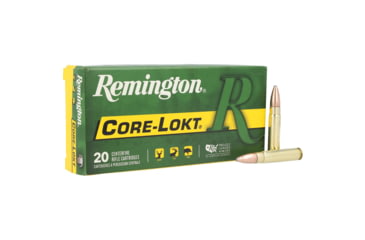 Image of Remington 300 HAMR 125 Grain Core-Lokt PSP Brass Rifle Ammo, 20 Rounds, R21351