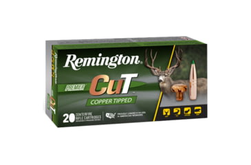 Image of Remington Premier CuT 308 Win 150 Grain Copper Tiped Rifle Ammo, 20 Rounds, R22344