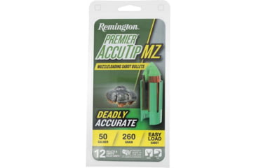 Image of Remington Accutip Muzzleloader .50 Caliber 260 Grain Sabot Slug Rifle Ammo, 12 Rounds, R20, R20179
