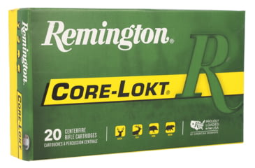 Image of Remington 7mm PRC 175 Grain Core-Lokt Soft Point Brass Rifle Ammo, 20 Rounds, 20055