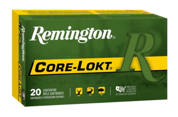 Image of Remington Core-Lokt 6.5mm PRC 140 Grain Pointed Soft Point Brass Cased Rifle Ammo, 20 Rounds, 20057