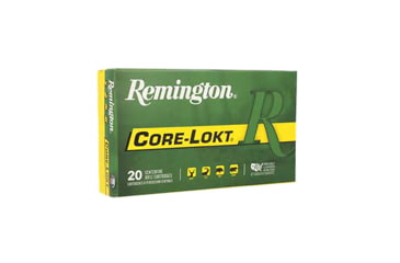 Image of Remington Core-Lokt .300 AAC Blackout 130 Grain Pointed Soft Point Brass Cased Rifle Ammo, 20 Rounds, 20113