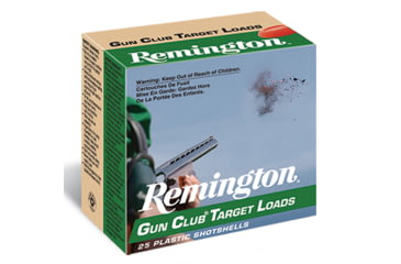 Image of Remington Gun Club 12 Gauge 1 1/8oz 2 3/4in 1100 FPS 8 Centerfire Shotgun Ammo, 25 Rounds, 20243