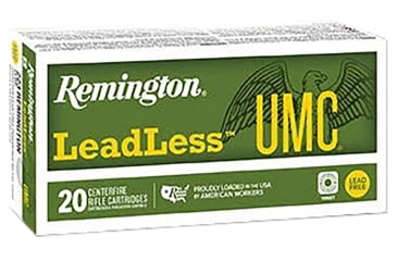 Image of Remington 223 55 Grain Lead Free Jacketed Brass Rifle Ammo, 20 Rounds, R21420