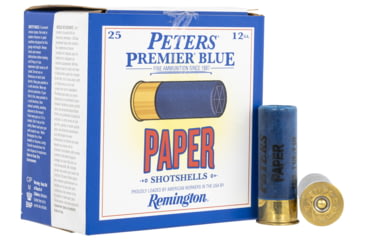 Image of Remington Peters Paper 12 Gauge 1.125 oz 2.75in Shotgun Ammo, 25 Rounds, R28749