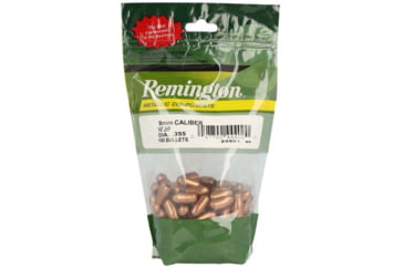 Image of Remington Component Handgun Bullet 9mm 147 Grain, JHP, 100 Bullets, 23551-355CAL