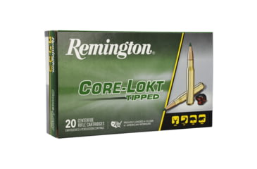 Image of Remington Core-Lokt 300 Rem Ultra Mag 180 Grain Core-Lokt Tipped Brass Rifle Ammo, 20 Rounds, R29045