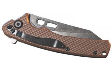 Image of Remington Cutlery EDC Coping Folder, 4in, G10 Tan Handle/Stone Washed, 15664