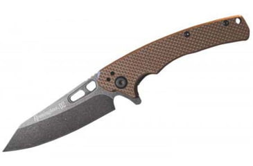 Image of Remington Cutlery EDC Coping Folder, 4in, G10 Tan Handle/Stone Washed, 15664