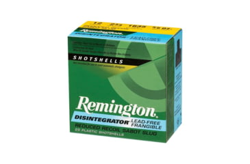 Image of Remington Disintegrator 12 Gauge 2 3/4in LF Sabot Shotgun Slugs Ammo, 250 Rounds/Case, Dram : 3 1/2, 20635