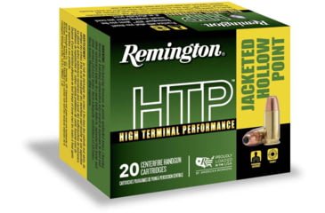 Image of Remington High Terminal Performance 9 mm Luger +P 115 grain Jacketed Hollow Point Centerfire Pistol Ammo, 20 Rounds, 28293