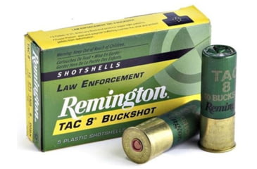 Image of Remington LE 12 Gauge 8 Pellets 2 3/4in Shotgun Buckshot Ammo, 250 Rounds, 20662