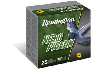 Image of Remington Nitro Pigeon 12 Gauge 1 1/4oz 2-3/4in Shotgun Ammo, 8 Shot, 25 Rounds, R28682