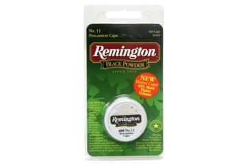 Image of Remington Ammunition Percussion Cap Black Powder Brass #11, 100 Per Box, X22619