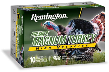 Image of Remington Premier HV Magnum Copper Plated 12 Gauge 3 1/2oz 3.5in 1300 ft/s #4 Centerfire Shotgun Ammo, 5 Rounds, 28039