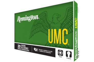 Image of Remington UMC 193 55 GR Ball Brass Cased Rifle Ammunition