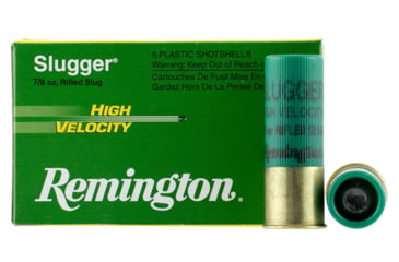 Image of Remington Slugger 12 Gauge 2 3/4in Rifled Shotgun Slug Ammo, 250 Rounds, 20279