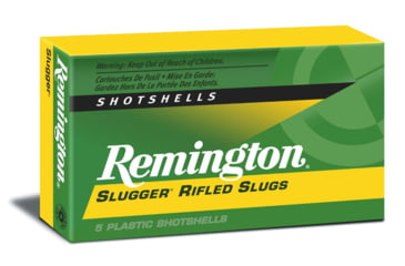 Image of Remington Slugger Rifled Slugs 12 Gauge 1oz Rifled Slug 2.75in Centerdire Shotgun Slug Ammo, 15 Rounds, 26880