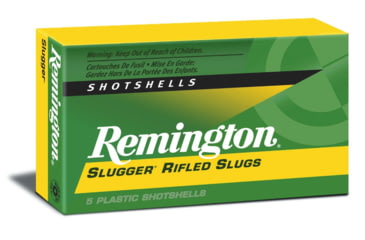 Image of Remington Slugger Rifled Slugs 20 Gauge 5/8oz Rifled Slug Hollow Point 2.75in Centerdire Shotgun Slug Ammo, 15 Rounds, 26882