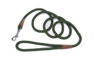 Image of Remington Sporting Dog Braided Rope Leash, Green, Snap, 6 ft. R0206-GRN06
