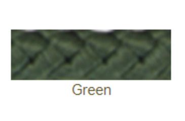 Image of Remington Sporting Dog Braided Rope Leash, Green-White, Snap, 6 ft. R0206-GRW06