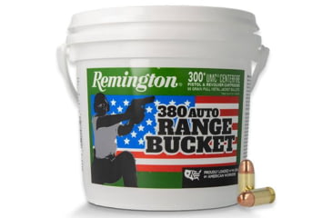 Image of Remington UMC Handgun .380 ACP 95 Grain Full Metal Jacket Centerfire Pistol Ammo, 1200 Round