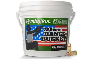 Image of Remington UMC .380 ACP 95 Grain Full Metal Jacket Centerfire Pistol Ammo, 300 Round, R23978