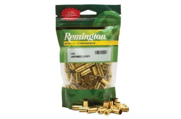 Image of Remington Unprimed Brass Handgun Cartridge Cases 100/ct .357 Mag, 22503