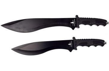 Image of Renegade Tactical Steel Deep Woods Cobra Machete Set of 2, Black RT134